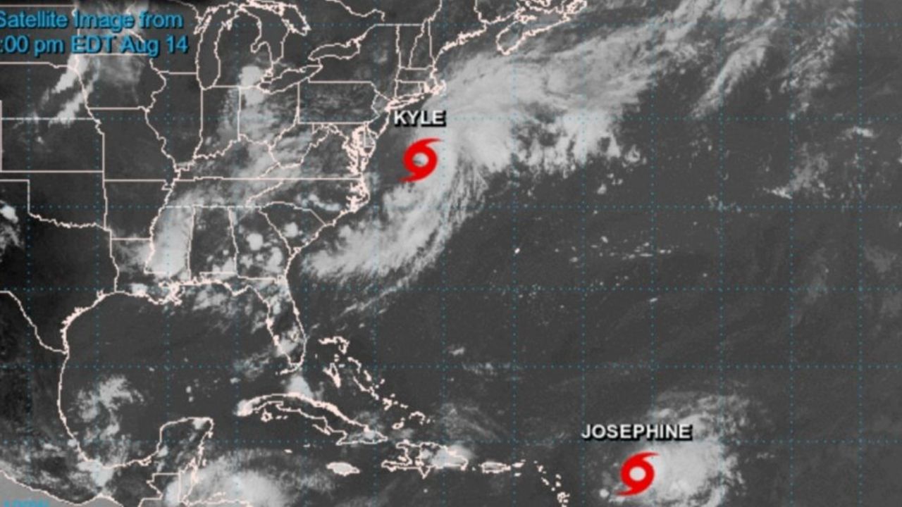 La tormenta tropical ‘Kyle’ se forma en el Océano Atlántico, informa el CNH