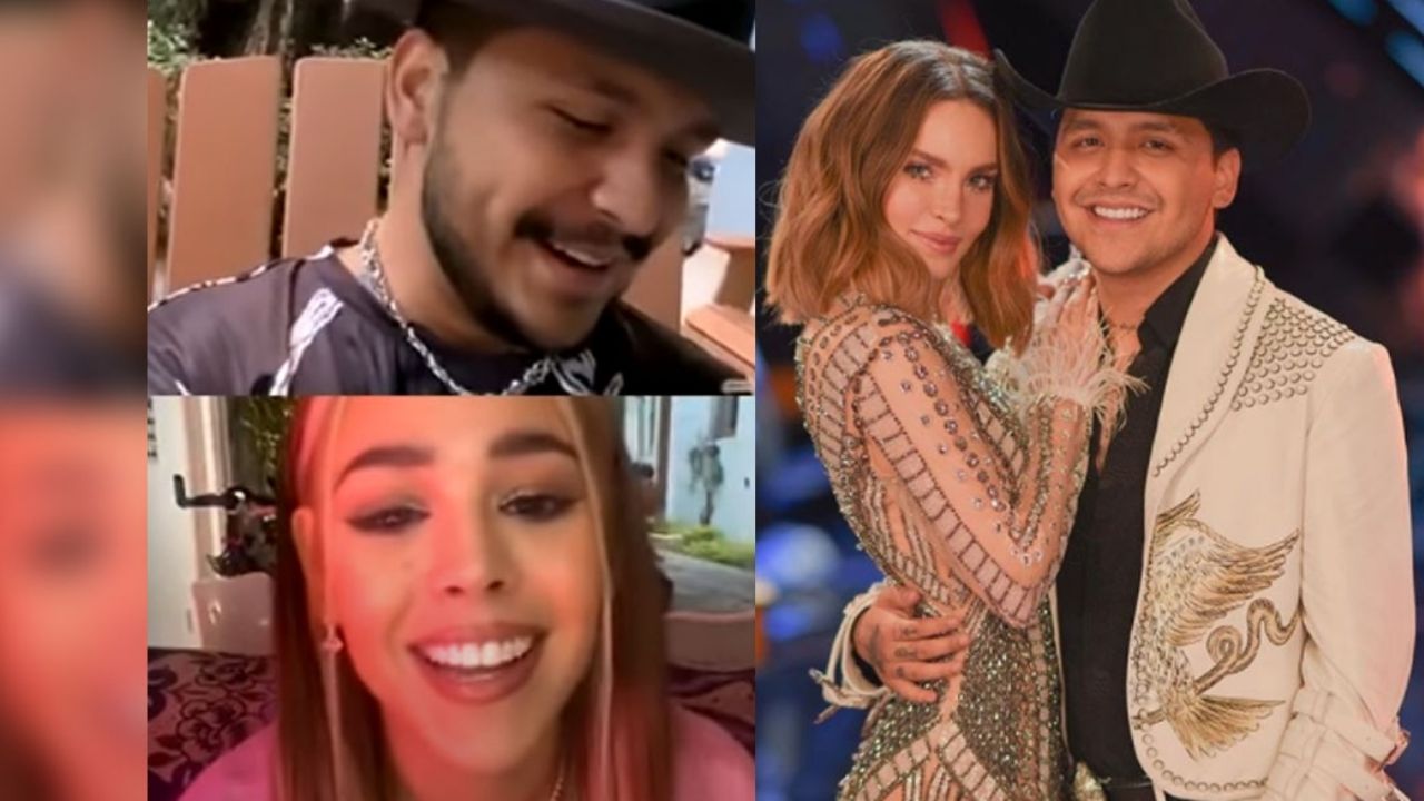 La química entre Danna Paola y Christian Nodal: Antes de Belinda, los cantantes hicieron una promesa