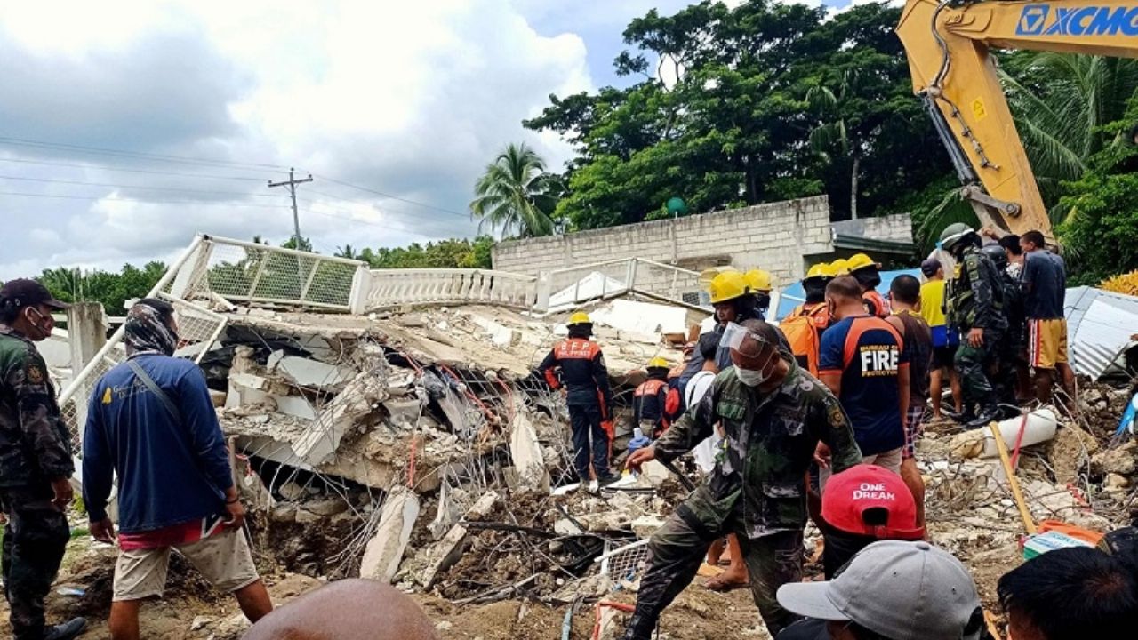 Sismo de 6.6 grados en Filipinas deja saldo de un muerto y 46 heridos