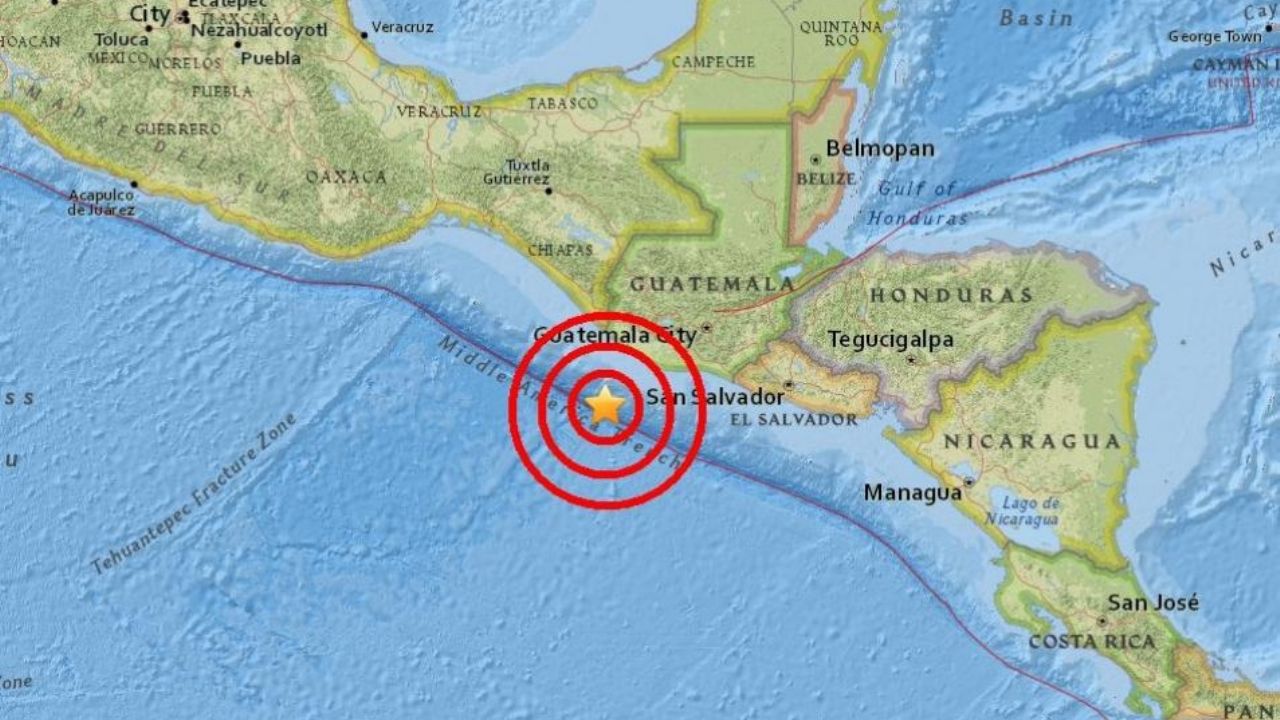 Sismo de 4.8 grados se registra en Guatemala; se siente en México y El Salvador