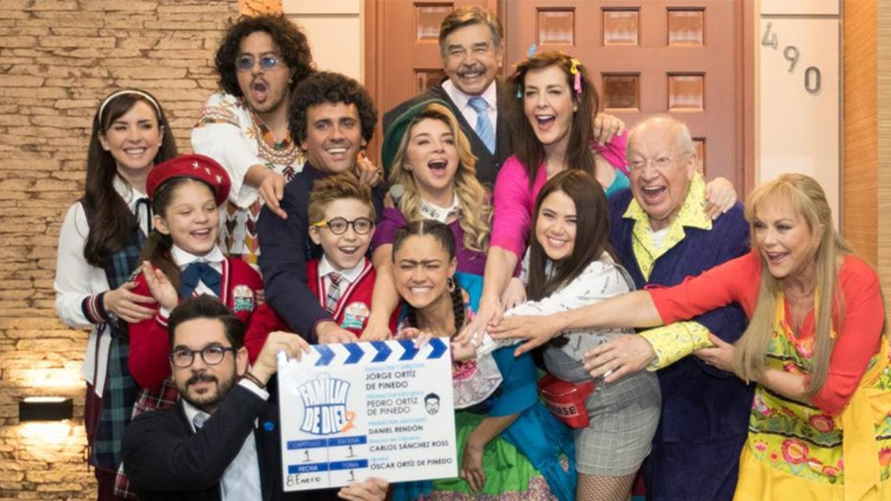 Televisa extrema cuidados: ‘Una Familia de Diez’ ya trabaja en su quinta temporada