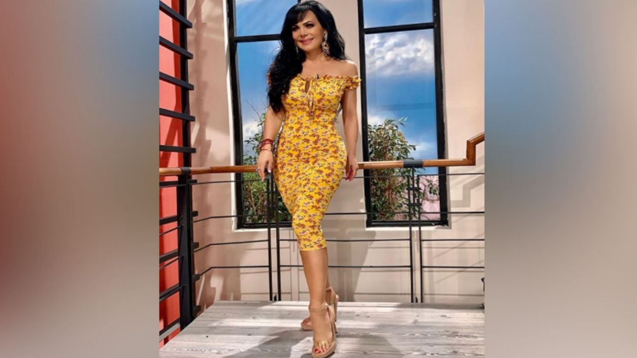 Maribel Guardia alegra corazones al lucir irresistible vestido “anaranjado” en ‘Hoy’