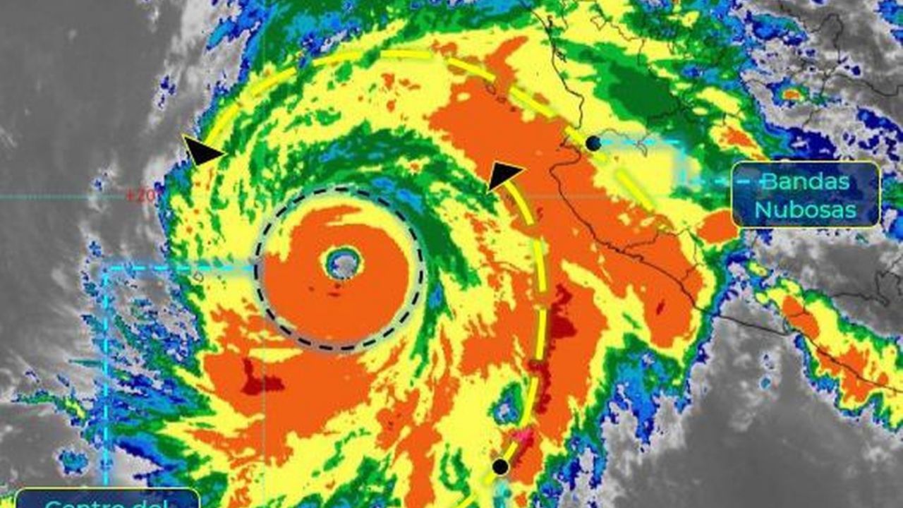 Huracán ‘Genevieve’ se degrada a tormenta tropical; continúa su paso hacía BCS