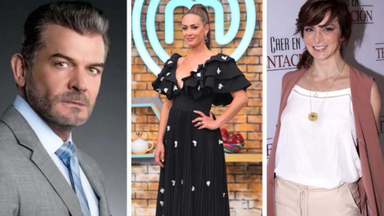 Anette Michel recuerda sus inicios en TV Azteca junto a Sergio Basáñez y Silvia Navarro