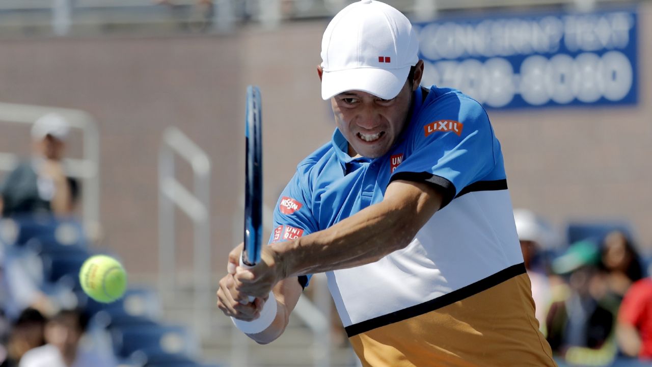 Nishikori, tenista japonés, da positivo a Covid-19 y se perdería el US Open