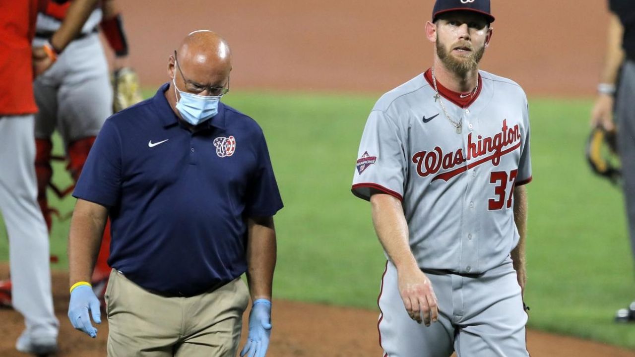 Stephen Strasburg será baja por lo que resta de la temporada por lesión