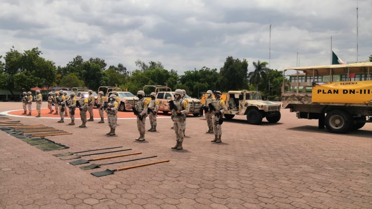 Sedena en Sonora pone en operación el Plan DN-III-E para los municipios vulnerables