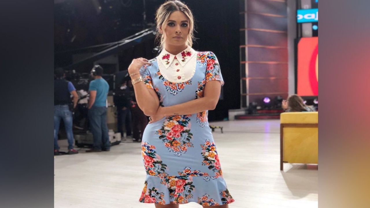 Galilea Montijo deleita en ‘Hoy’ al lucir vestido de ¿bombón o algodón de azúcar?