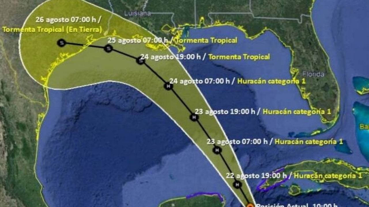 Alerta en EU: La tormenta ‘Marco’ se aproxima a paso lento al estado de Luisiana