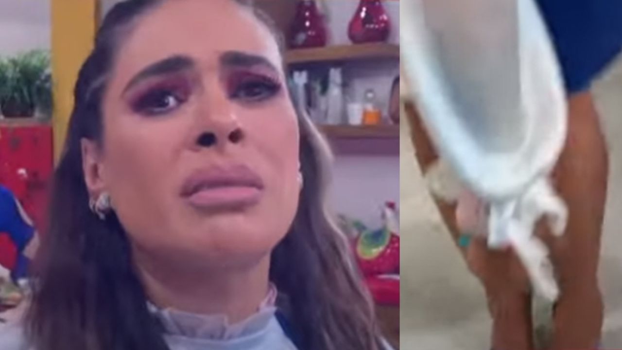 Galilea Montijo sufre accidente en ‘Hoy’ y muestra los estragos: “Me lo partí”