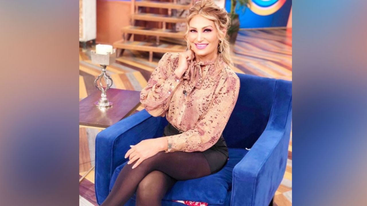 Anette Cuburu acelera sentidos al lucir encantador vestido negro en TV Azteca