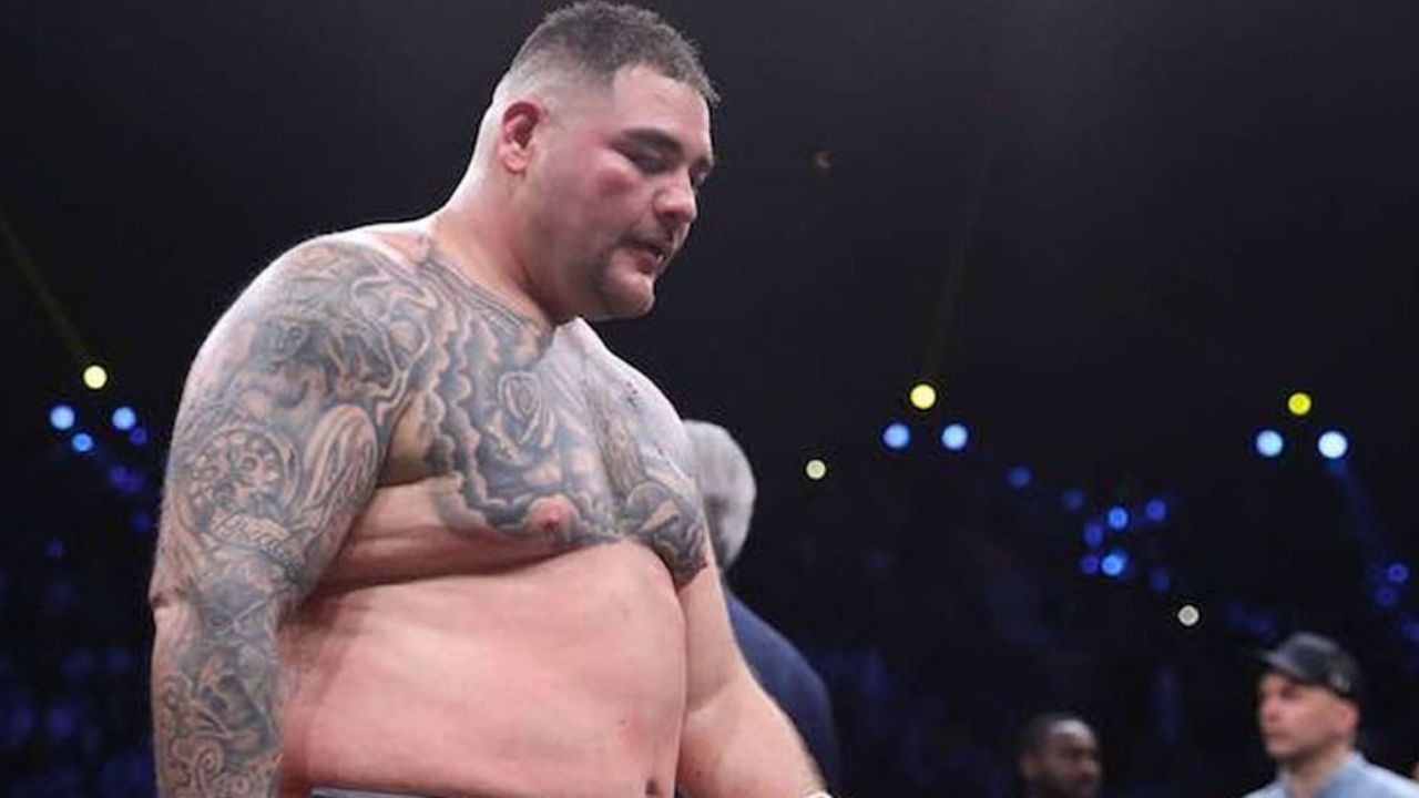 Polémica: Andy Ruiz se emborracha y besa a otra mujer que no era su esposa