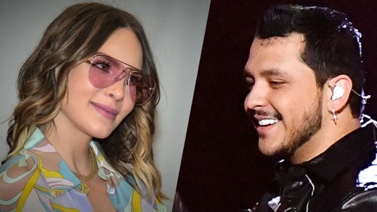 Belinda y Christian Nodal derrochan miel en TV Azteca al bailar muy juntitos en ‘La Voz’