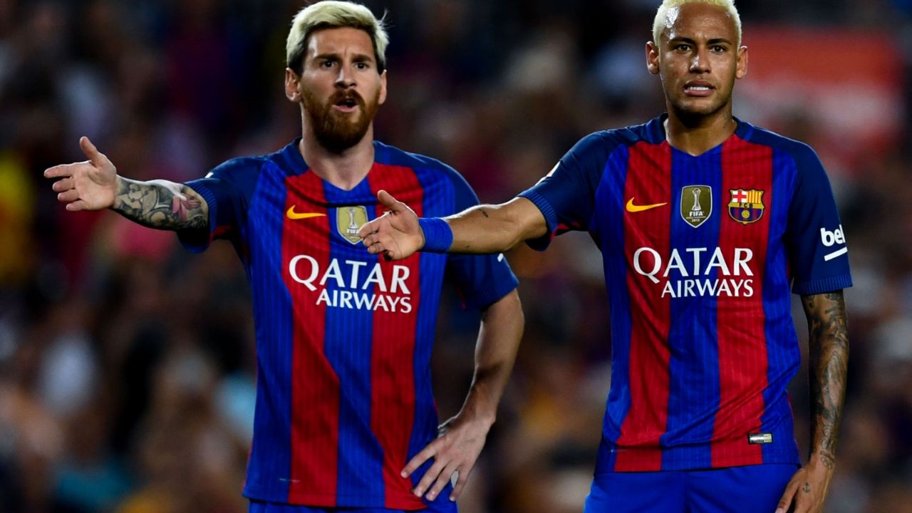 Lionel Messi intenta convencer a Neymar de ir juntos al Manchester City
