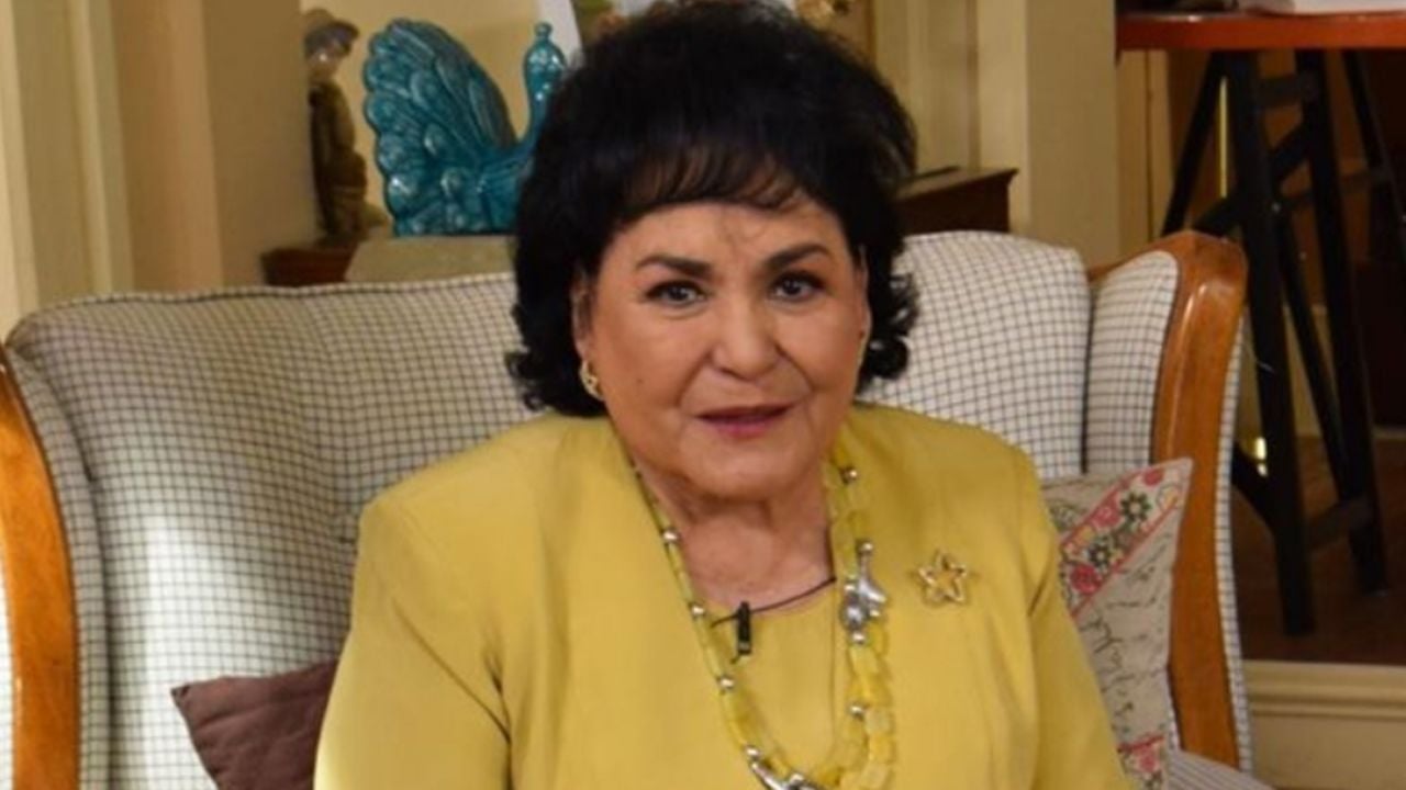 Carmen Salinas comparte vieja foto de su niñez junto a su hermana y madre