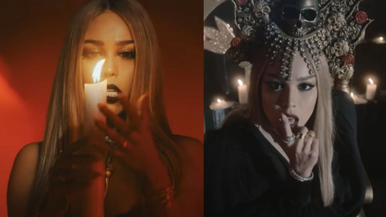 ‘Santería’: Danna Paola se convierte en bruja en video musical con Lola Índigo y Denise Rosenthal