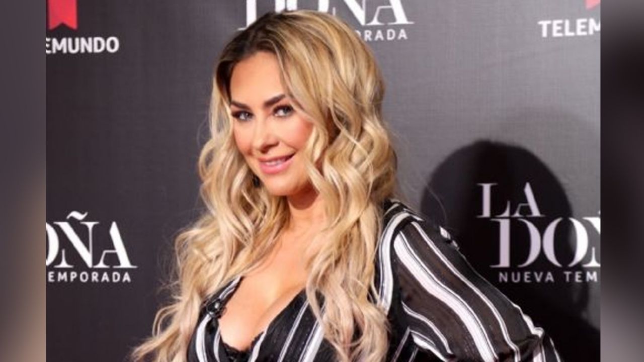 Aracely Arámbula causa furor al posar al estilo de ‘Gatúbela’ en traje negro
