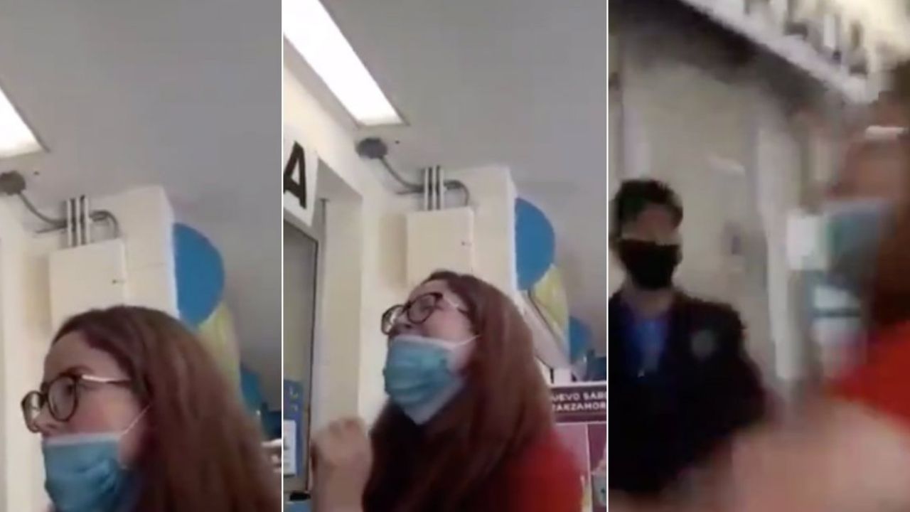 VIDEO: Mujer agrede a trabajadores de un supermercado, ahora le llaman ‘Lady3pesos’