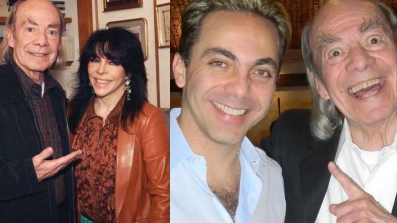 Desgarrador: Así llora Verónica Castro la muerte del ‘Loco’ Valdés junto a Cristian y José José