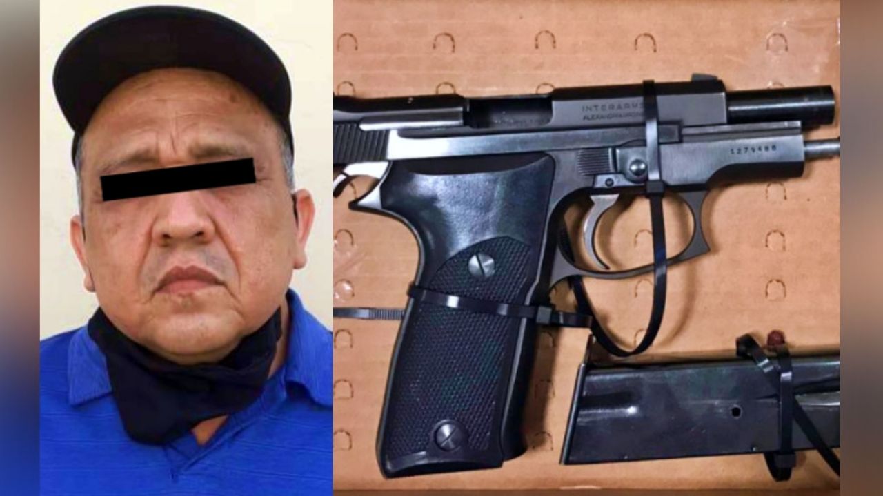 Cajeme: Sujeto es detenido en posesión de un arma; tenía una orden de aprehensión por fraude