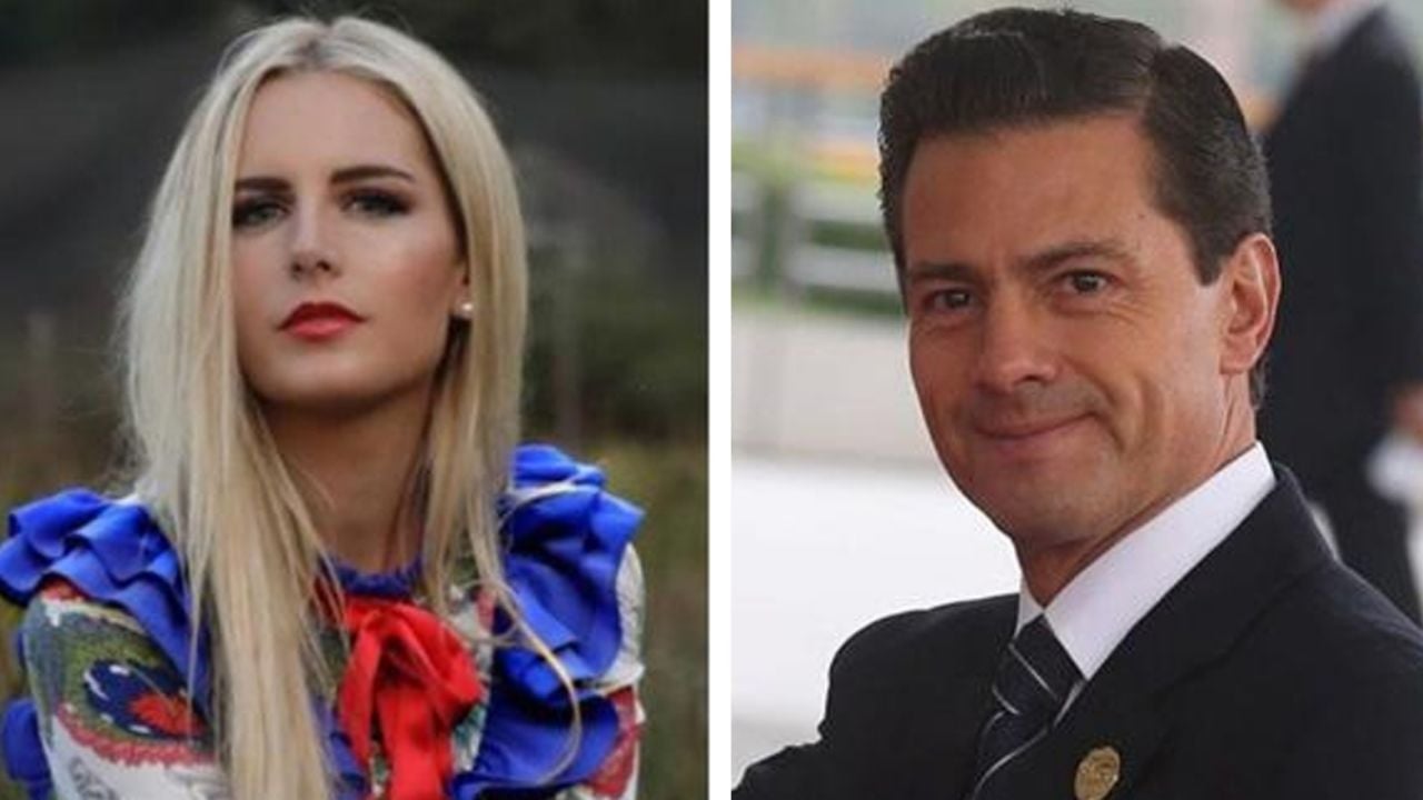 VIDEO: Tania Ruiz recibe pastel de Peña Nieto y su reacción se hace viral