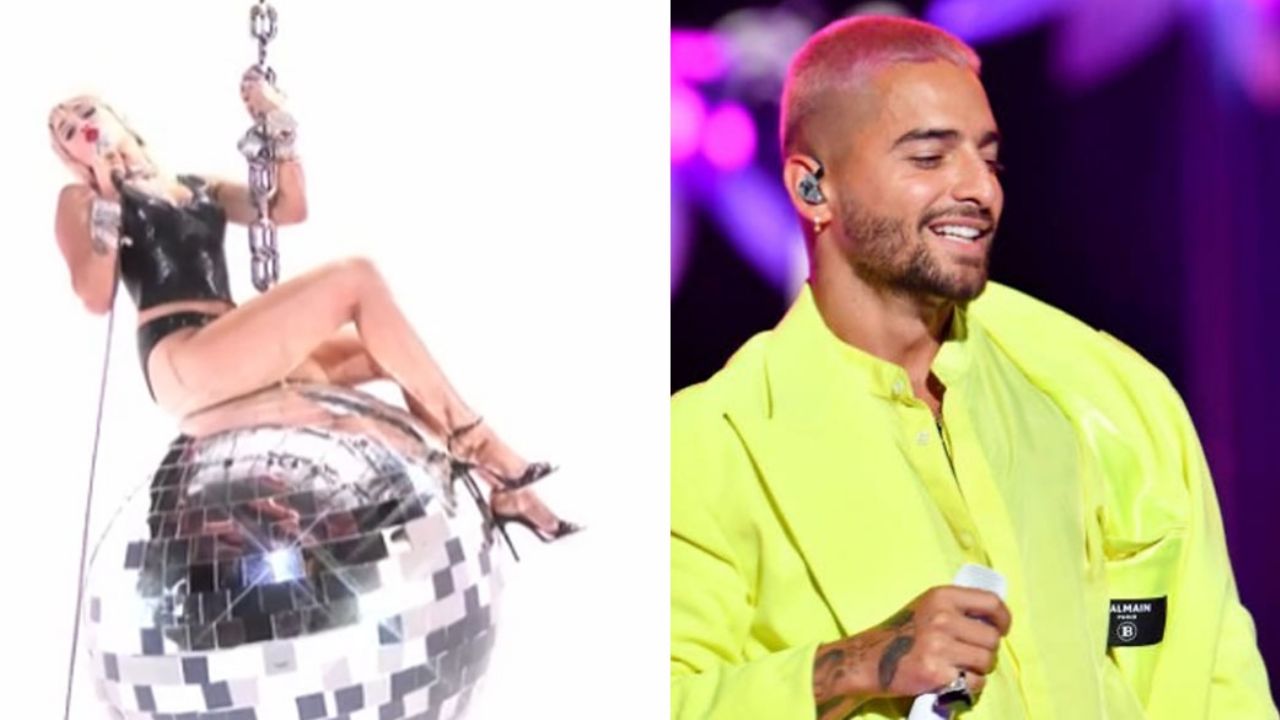 Shows de los VMA’s: Miley Cyrus revive a ‘Wrecking Ball’ y Maluma pone a bailar con ‘Hawái’