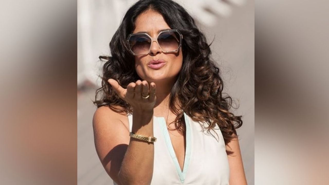 Salma Hayek pierde el control y empieza a quebrar los platos en lujoso restaurante