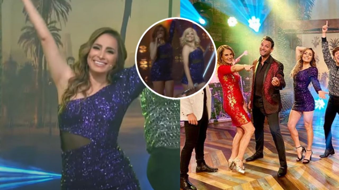 Llueven críticas a TV Azteca por vestir a Cynthia Rodríguez con atuendo ‘reciclado’ de ‘La Academia’