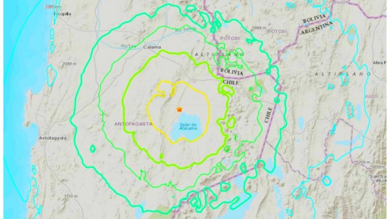 Intenso sismo de 6.8 grados azota Chile; réplicas se sienten en Argentina