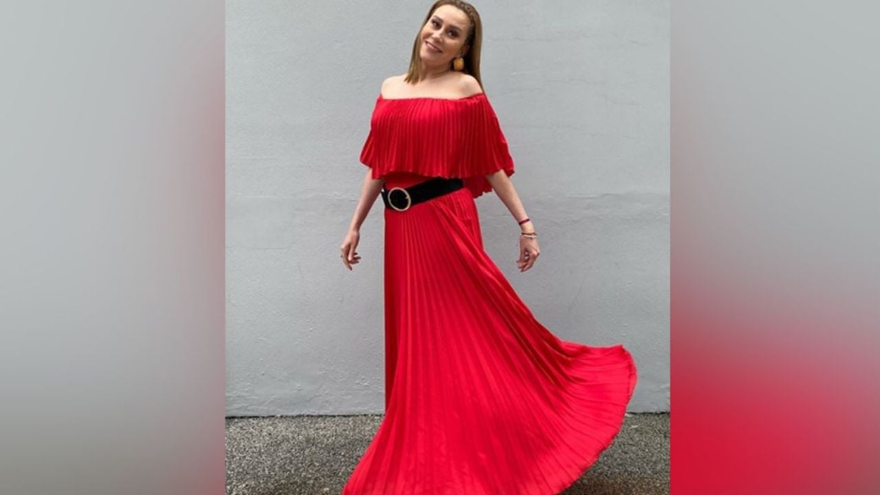 Mónica Castañeda hace vibrar TV Azteca y al lucir de esta forma en ‘Ventaneando’