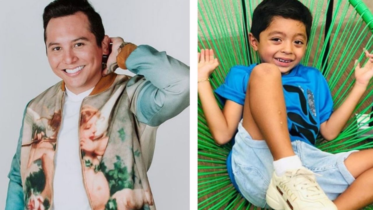 “Aprende a escribir”: Edwin Luna ayuda a su hijastro con las clases y lo destrozan en Instagram