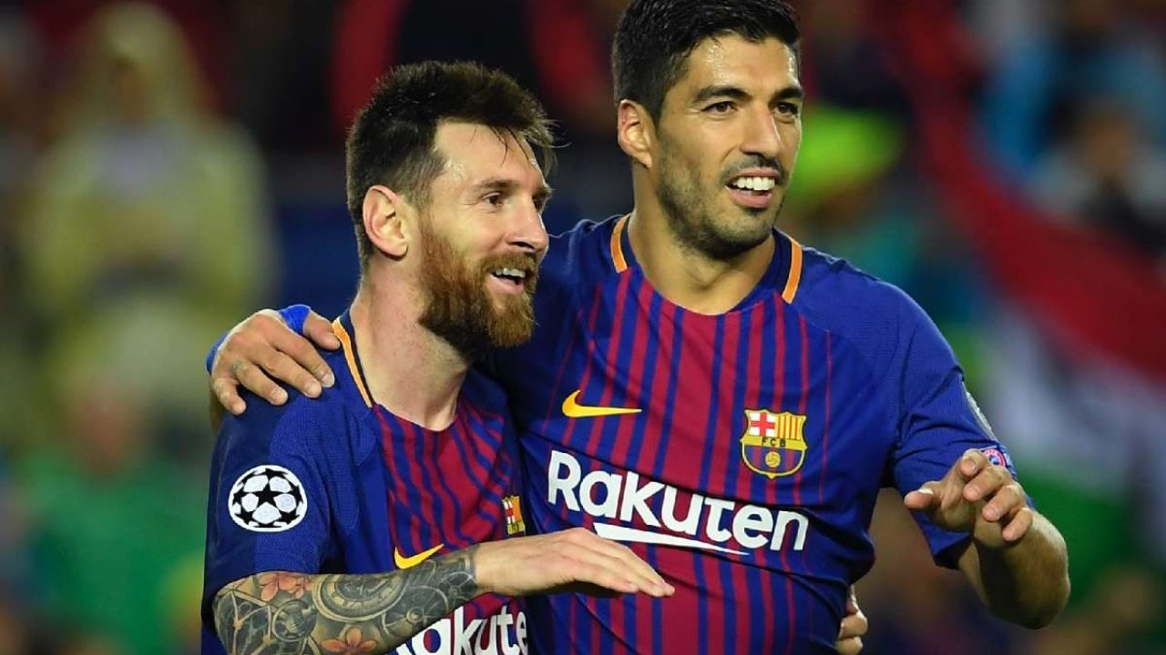 Sigue la polémica: Suárez visita a Messi tras el entrenamiento con el Barcelona