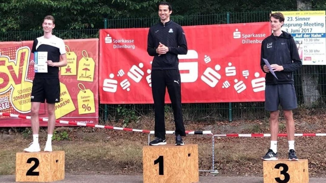 Saltador sonorense Édgar Rivera cierra etapa de competencias con un primer lugar