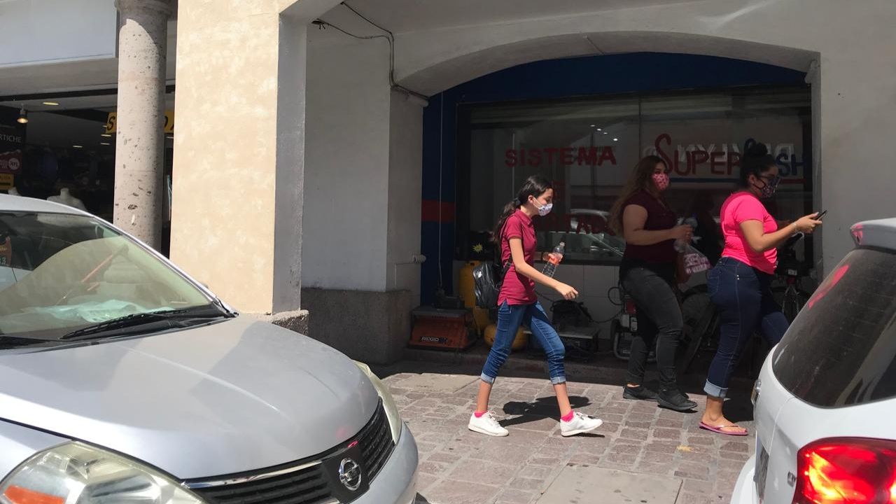 Comerciantes de Hermosillo listos para la implementación del color amarillo en prevención del Covid-19