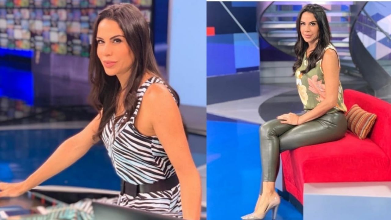 Paola Rojas causa furor en Televisa al modelar ligero vestido oscuro: “Lo que se comía el Zague”