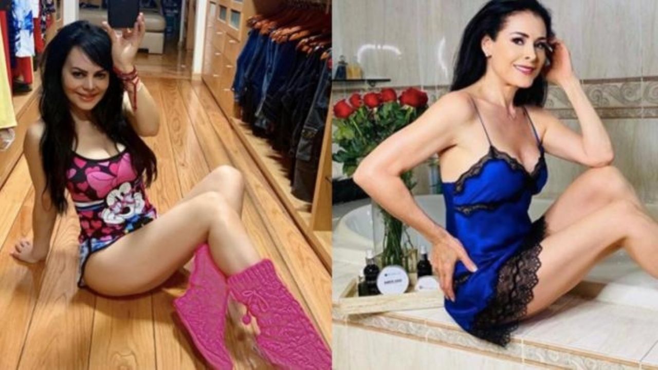 ¡Duelo de monumentos! Lourdes Munguía y Maribel Guardia causan furor al reunirse y modelar juntas