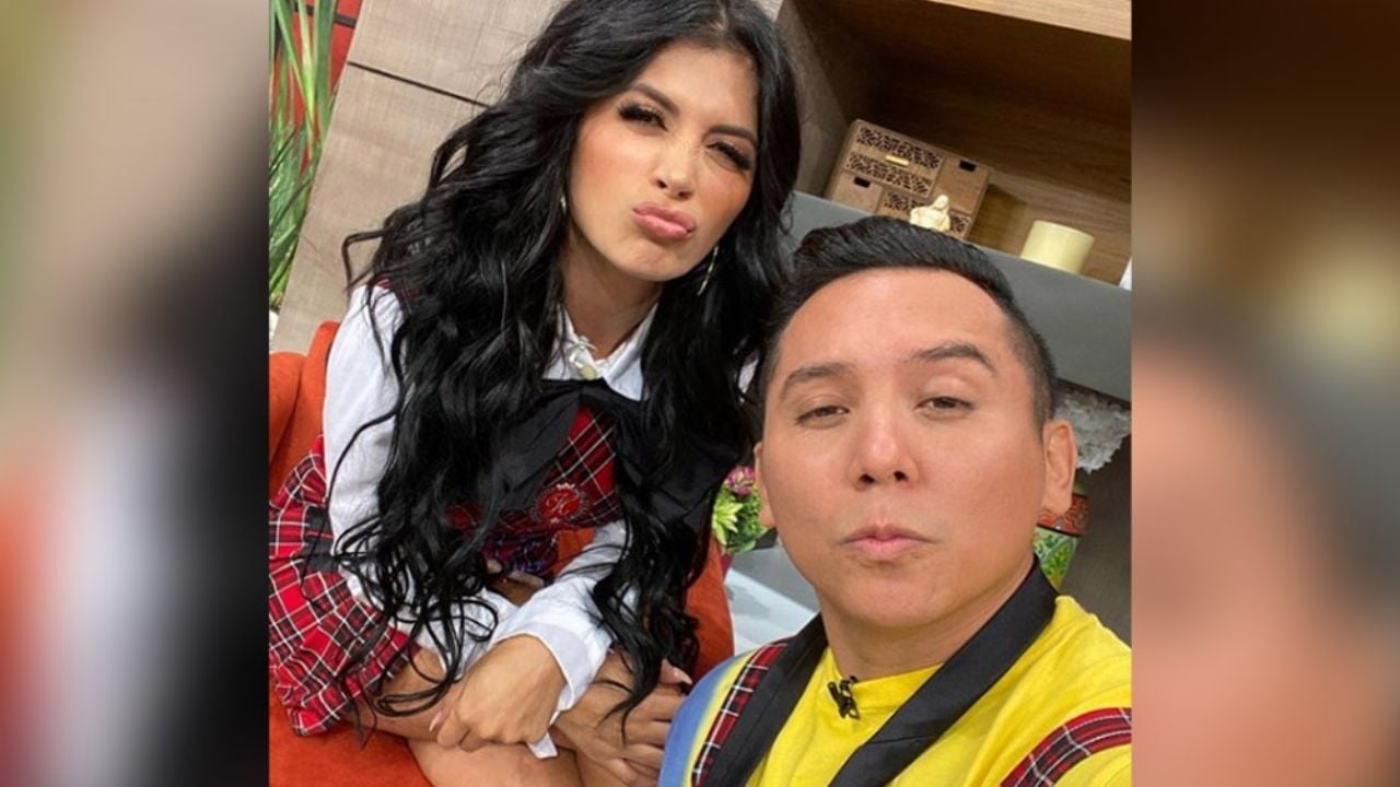 “¿Y esa calavera?”: Edwin Luna presume a su esposa antes de dormir y la destrozan en Instagram