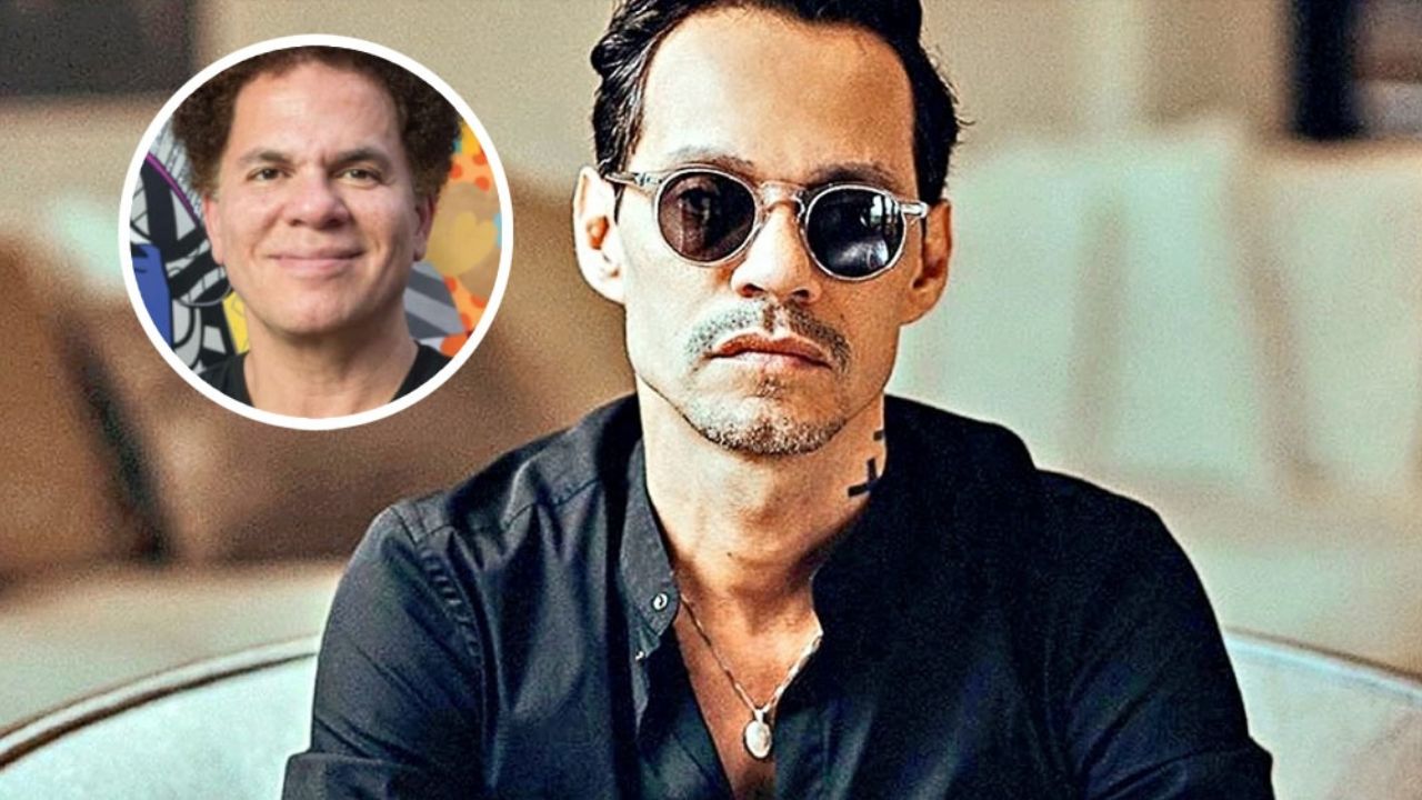 Marc Anthony genera controversia en Instagram al besarse con el artista, Romero Britto
