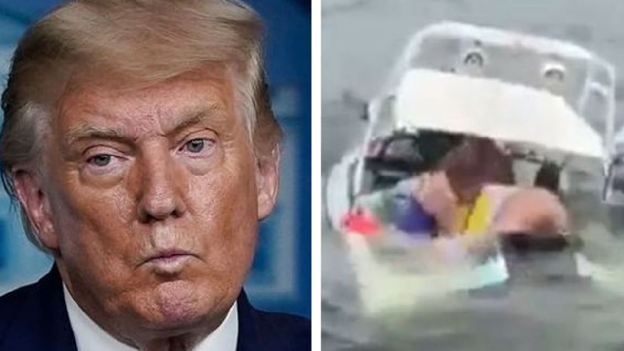 Desfile en apoyo a Donald Trump termina en desastre; se hunden cuatro barcos