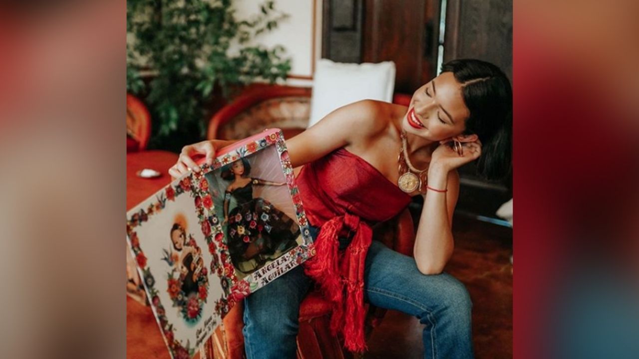 Ángela Aguilar roba más que corazones al modelar de está espectacular manera