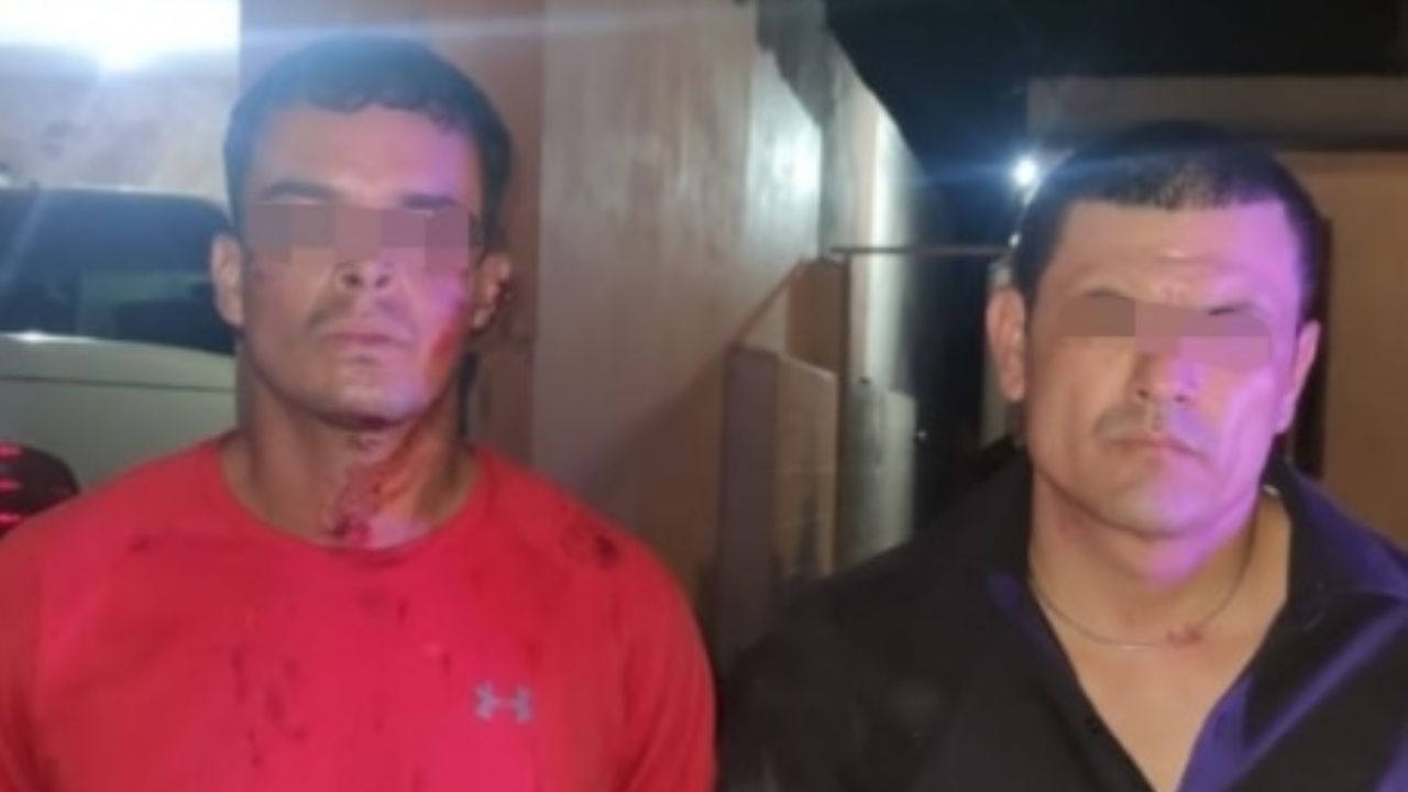 Ciudad Obregón: Detienen a dos hombres armados a bordo de una motocicleta