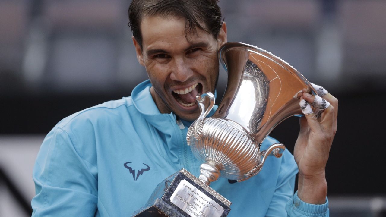 Nadal está de vuelta; reaparecerá la semana próxima en el Abierto de Italia
