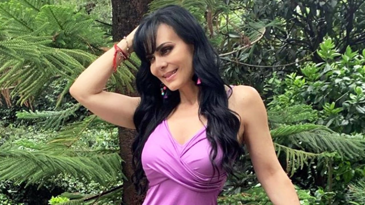 Belleza y energía: Maribel Guardia luce radiante con ropa deportiva azul