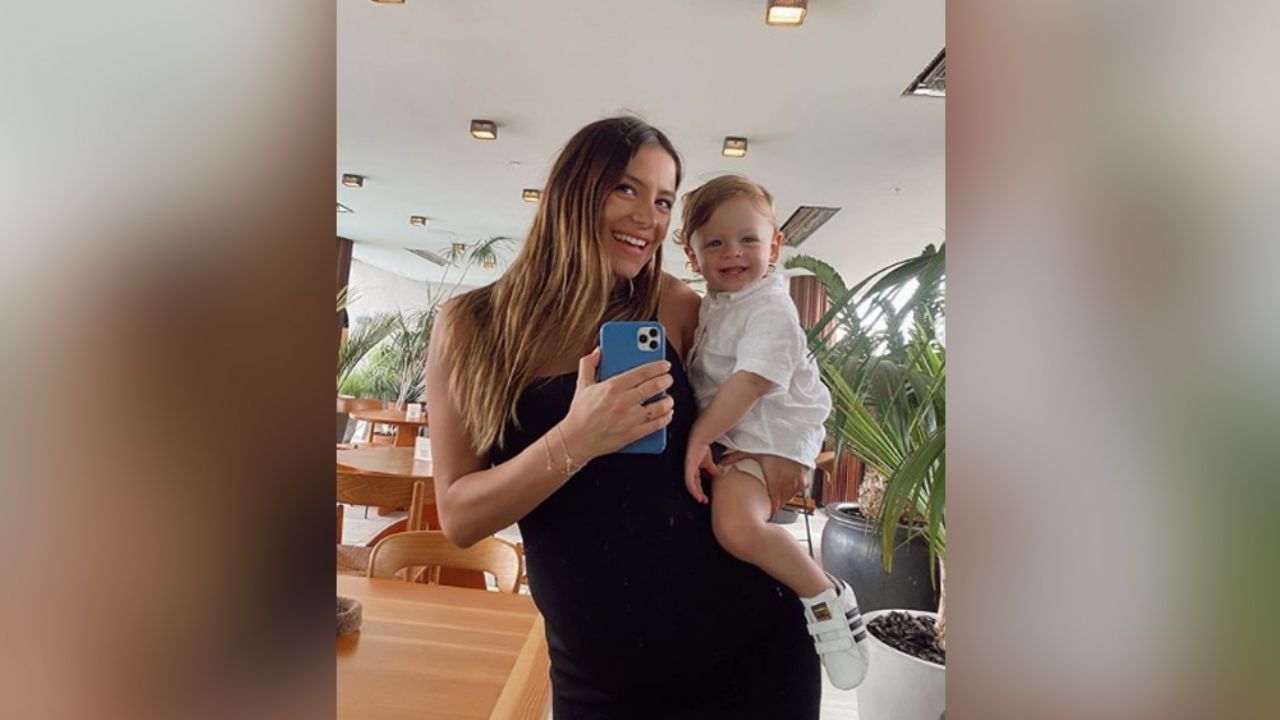 ¿Niña o niño? Sarah Kohan, pareja de ‘Chicharito’, a punto de dar a luz a su segundo bebé