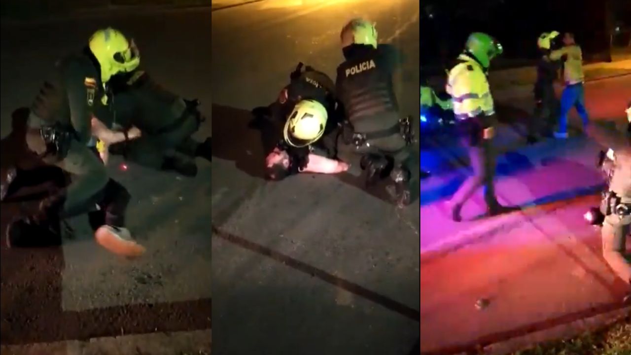 VIDEO: Muere hombre al recibir descargas eléctricas por policías de Bogotá