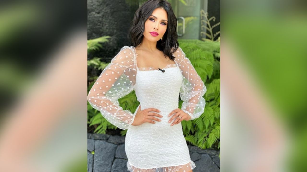 Conductora de ‘VLA’ se luce con coqueto vestido rojo en TV Azteca y desata furor: “Divina”