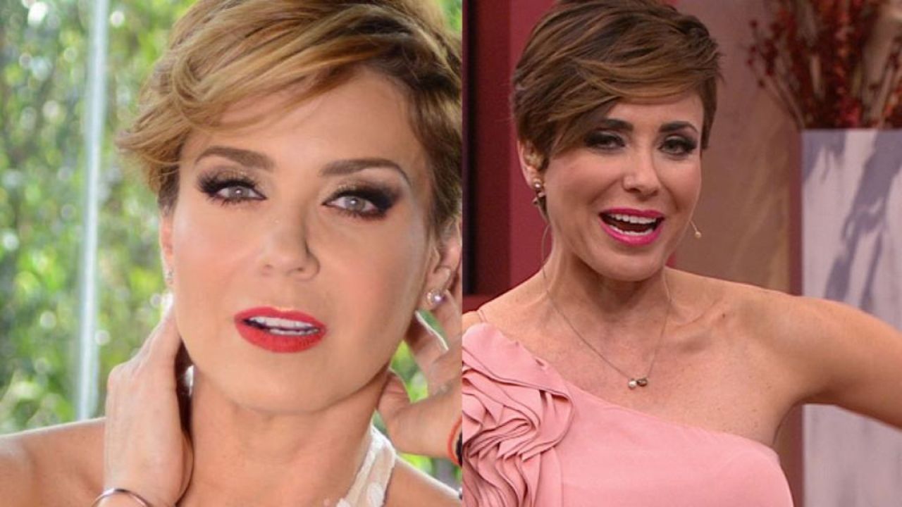 Carmen Muñoz causa furor en TV Azteca al modelar rockero ‘outfit’ desde los camerinos