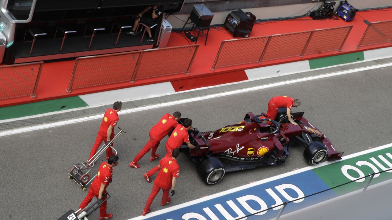 Ferrari disputará su carrera mil en la Fórmula Uno, pero no está para festejos en la Toscana