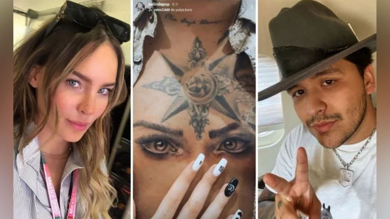 “¿Nace un borracho?”: Christian Nodal arma la bomba al aparecer sin el tatuaje de ‘Beli’