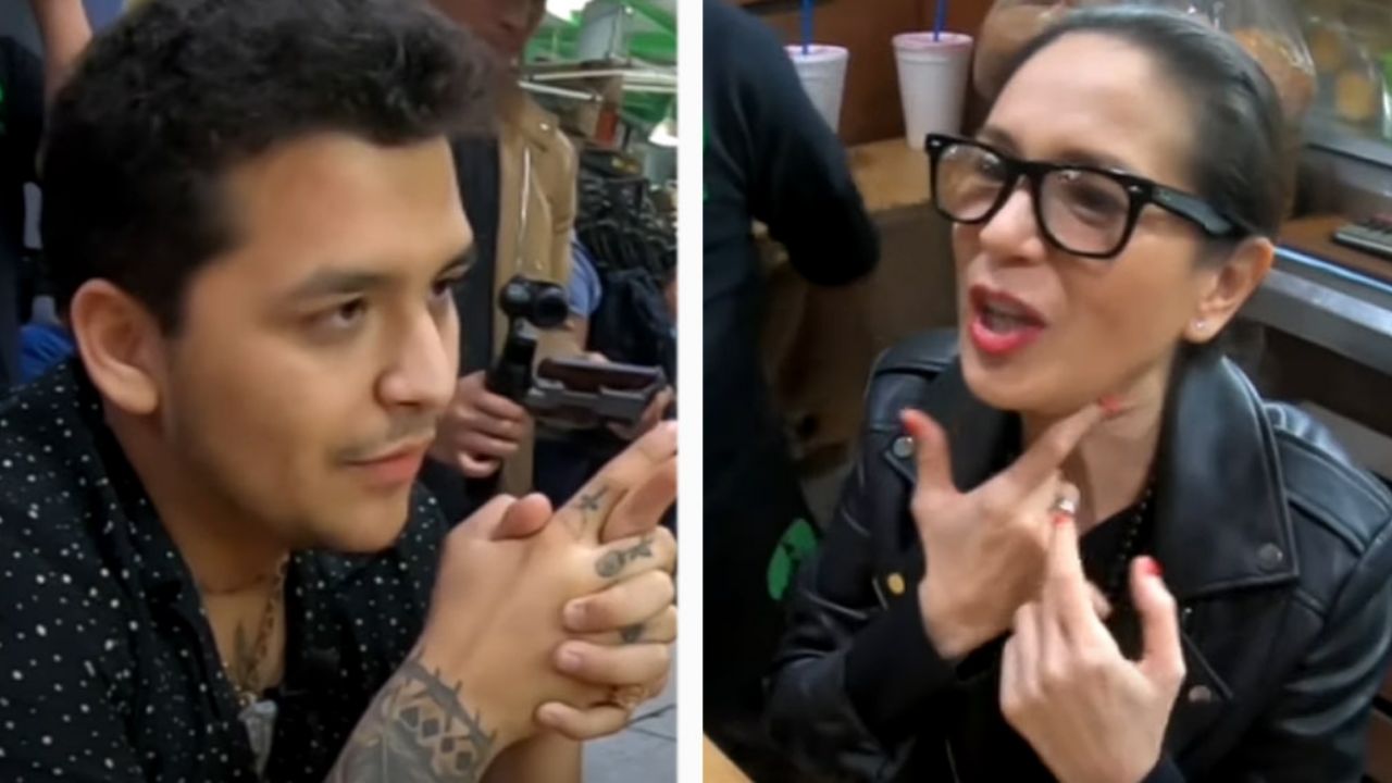 Christian Nodal y el día que hizo pasar un mal rato a Yolanda Andrade: “Tengo miedo”